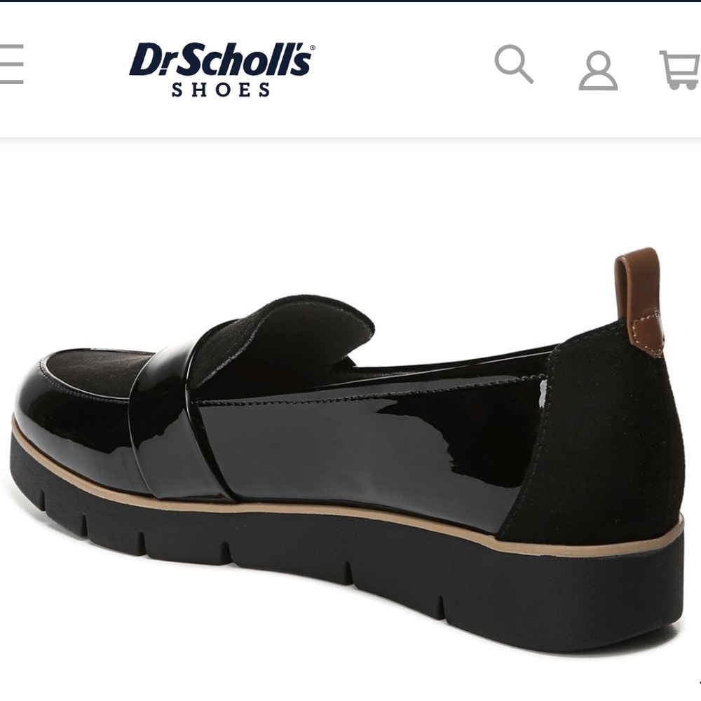 Dr Scholl’s Webster Loafer Patent Leather Size 9 Orig. $80 - Picture 2 of 8